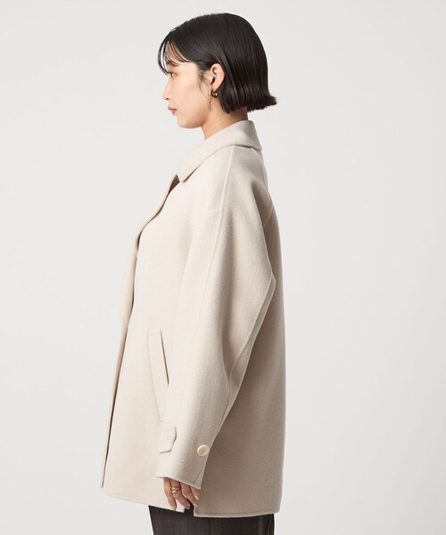 セール】［size SHORTあり］リバー テーラード ミドルコート（その他