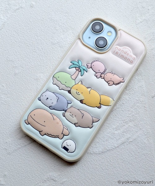 M-factory(エムファクトリー)の「iPhone18Pro iPhone17 iPhone17Pro iPhone15/14/13 なんでもいきもの ぷくぷく背面ケース(スマホケース/カバー・レディース・ブルー系その他/マルチ・iPhone 17/iPhone 17 Pro/iPhone 13/14/15)」の14枚目の写真