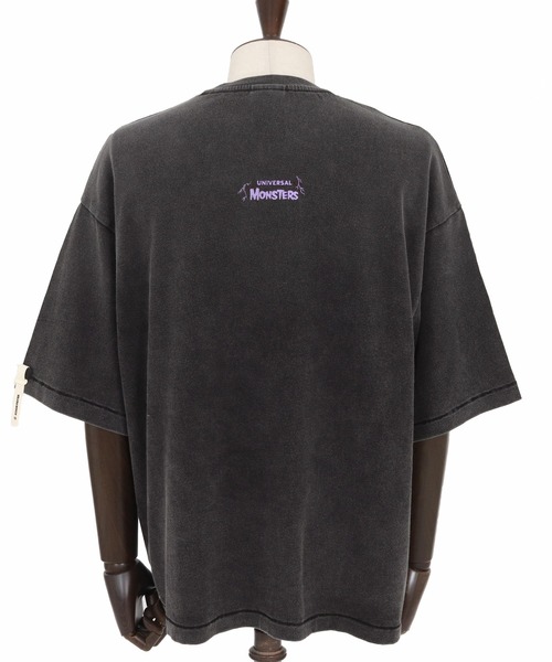 ADAM PATEK(アダムパテック)の「【ADAMPATEK/アダムパテック】Frankenstein face print T プリントTee(Tシャツ/カットソー・レディース・グリーン/パープル・2/1)」の12枚目の写真