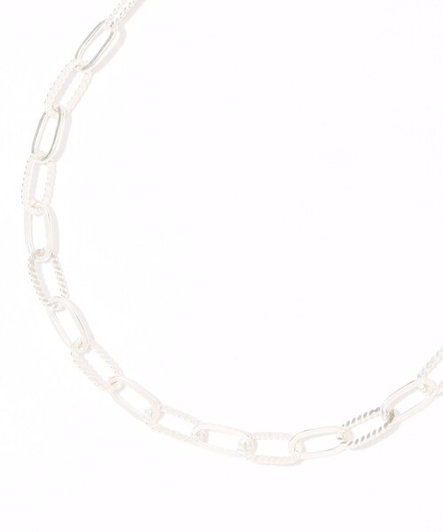 NINA&JULES（ニナエジュール）の「NINA&JULES Hooked Mix Paperclip ネックレス（ネックレス・レディース・シルバー・FREE）」の3枚目の写真