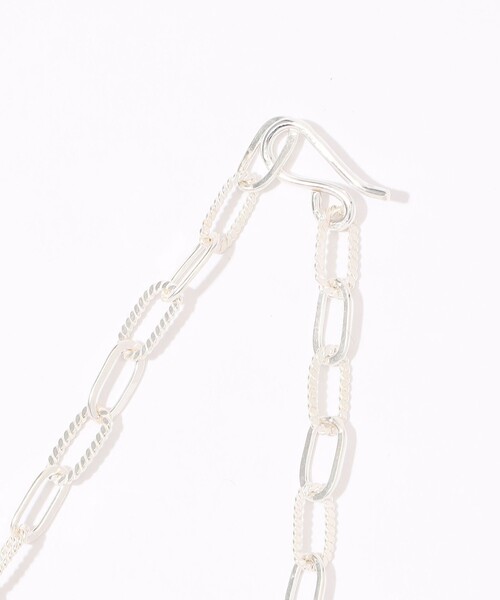 NINA&JULES（ニナエジュール）の「NINA&JULES Hooked Mix Paperclip ネックレス（ネックレス・レディース・シルバー・FREE）」の4枚目の写真