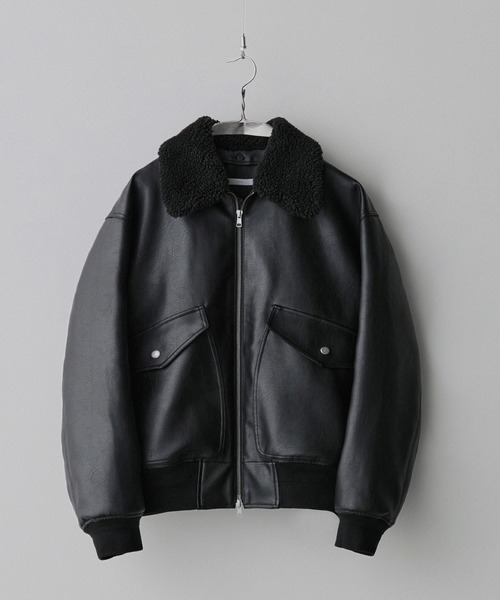 ジャケット・アウター wym ARTIFICIAL GRAIN FLIGHT BLOUSON ARTIFICIAL GRAIN FLIGHT BLOUSON（ブルゾン）｜WYM LIDNM