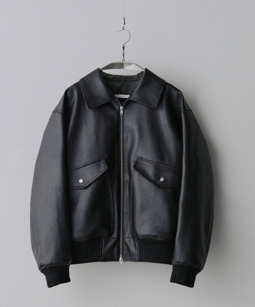 DETACHABLE BOA ARTIFICIAL GRAIN FLIGHT BLOUSON（ブルゾン