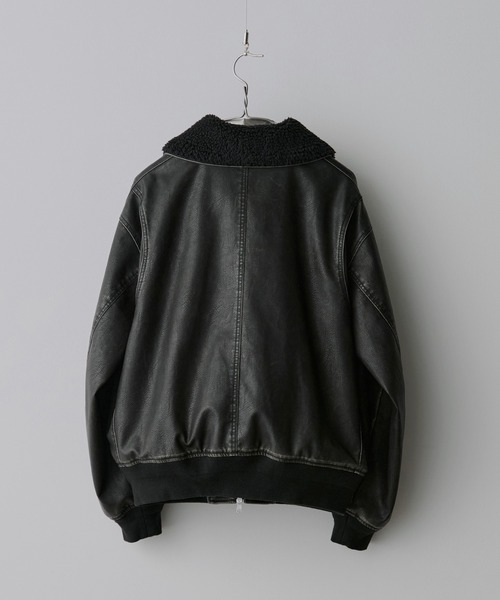 ジャケット・アウター wym ARTIFICIAL GRAIN FLIGHT BLOUSON ARTIFICIAL GRAIN FLIGHT BLOUSON（ブルゾン）｜WYM LIDNM