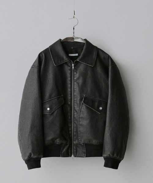 ジャケット・アウター wym ARTIFICIAL GRAIN FLIGHT BLOUSON WYM LIDNM ブルゾン アウター ARTIFICIAL GRAIN FLIGHT BLOUSON