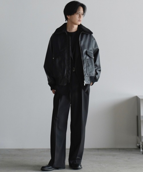 DETACHABLE BOA ARTIFICIAL GRAIN FLIGHT BLOUSON（ブルゾン）｜WYM