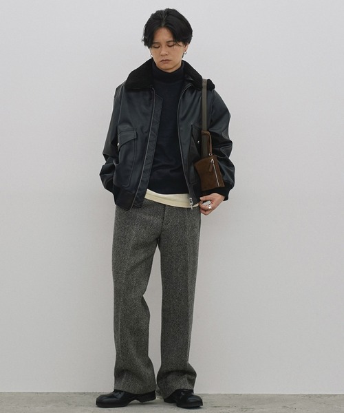 DETACHABLE BOA ARTIFICIAL GRAIN FLIGHT BLOUSON（ブルゾン）｜WYM