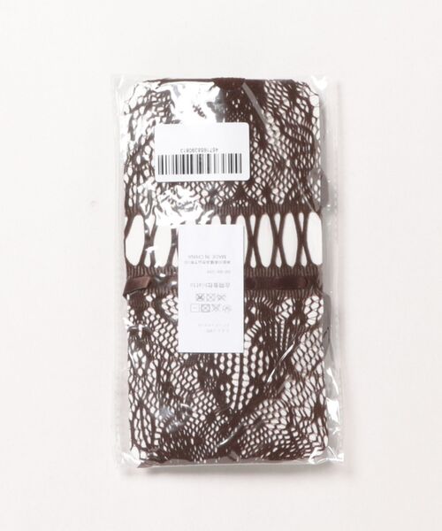 Burner(バーナー)の「【OKUOKU 0909】フェミニンレースガーター風 ストッキング oku-tights-2-10(タイツ/ストッキング・レディース・パープル/ホワイト/ダークブラウン/ブラック/ブルー/グレー・FREE)」の22枚目の写真