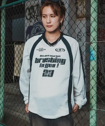 improves | ナイロン Vネック プルオーバー(Tシャツ/カットソー)