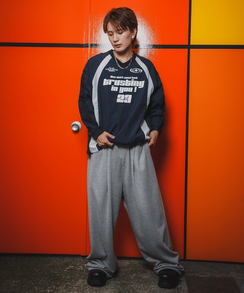 improves（インプローブス）の「ナイロン Vネック プルオーバー（Tシャツ/カットソー・メンズ・ブラック/ホワイト/ネイビー・LARGE/MEDIUM）」の5枚目の写真