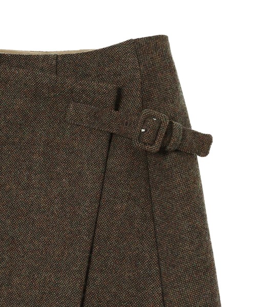 forget-me-nots(フォーゲットミーノッツ)の「forget-me-nots Wool Mini Skirt FMN-25AW-SK-001(スカート・レディース・ブラウン/チャコールグレー・SMALL/MEDIUM)」の9枚目の写真