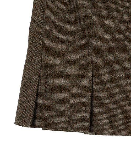 forget-me-nots(フォーゲットミーノッツ)の「forget-me-nots Wool Mini Skirt FMN-25AW-SK-001(スカート・レディース・ブラウン/チャコールグレー・SMALL/MEDIUM)」の12枚目の写真