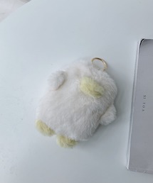 AS KNOW AS plus(アズノゥアズプラス)の♪スフレアニマルキーリング付きミニポーチ(キーケース/キーアクセサリー)