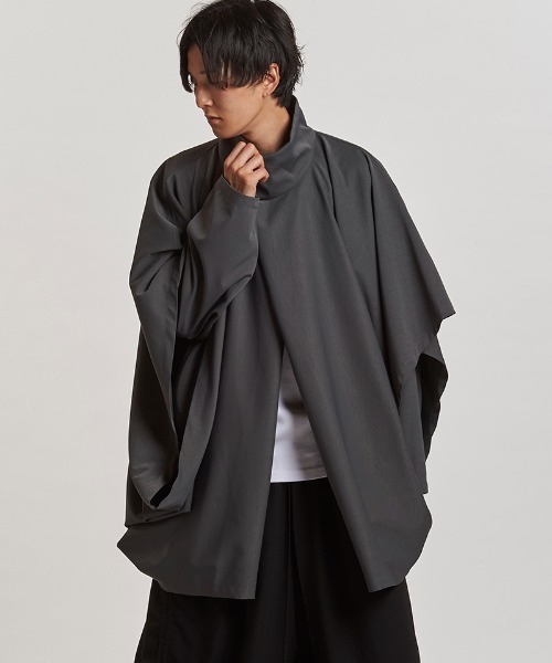 NO ID.（ノーアイディ）の「mj11144- ﾏﾙﾁWAYﾚｲﾔｰﾄﾞｺｸｰﾝｺｰﾄ(457006-343C)（その他アウター・メンズ・グレー/ブラック×グレー/ブラック・ONE SIZE）」の21枚目の写真