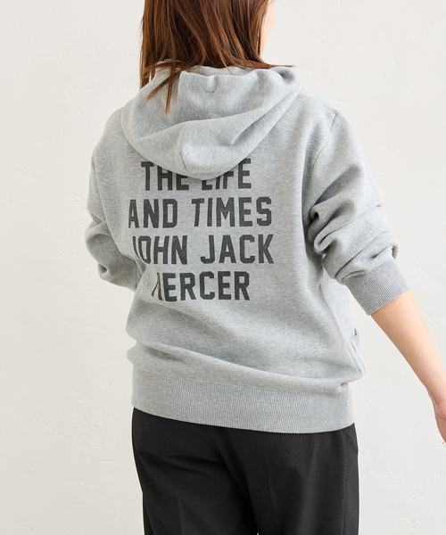 jj mercer（ジェイジェイマーサー）の「別注【J.J.Mercer / ジェイジェイマーサー】HOODIE PO（ニット/セーター・レディース・チャコールグレー/ベージュ・MEDIUM）」の7枚目の写真