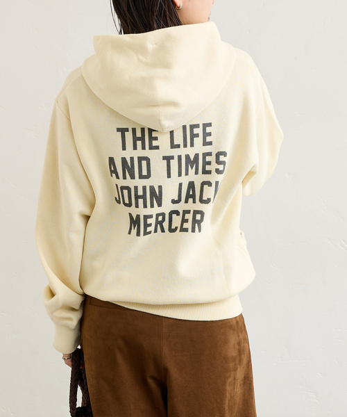 jj mercer（ジェイジェイマーサー）の「別注【J.J.Mercer / ジェイジェイマーサー】HOODIE PO（ニット/セーター・レディース・チャコールグレー/ベージュ・MEDIUM）」の11枚目の写真