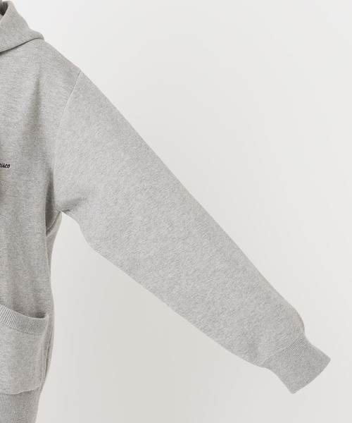 jj mercer（ジェイジェイマーサー）の「別注【J.J.Mercer / ジェイジェイマーサー】HOODIE PO（ニット/セーター・レディース・チャコールグレー/ベージュ・MEDIUM）」の17枚目の写真