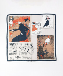 K.T KIYOKO TAKASE | 絵画調シルクプリント スカーフ(ストール/ショール)