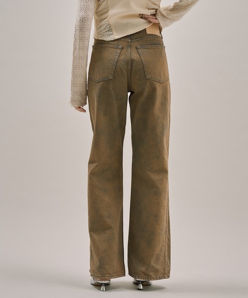 PUBLIC TOKYO(パブリックトウキョウ)の「PUBLICDENIM MULTIRELAX(デニムパンツ・レディース・ブラウン・S-Regular/S-Long/M-Regular/M-Long/L-Regular/L-Long/XL-Regular)」の13枚目の写真