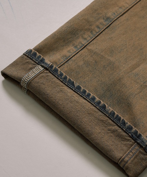 PUBLIC TOKYO(パブリックトウキョウ)の「PUBLICDENIM MULTIRELAX(デニムパンツ・レディース・ブラウン・S-Regular/S-Long/M-Regular/M-Long/L-Regular/L-Long/XL-Regular)」の6枚目の写真