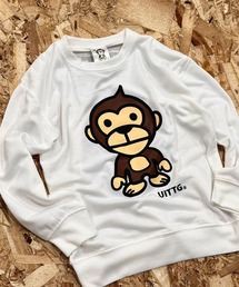 SHISKY（シスキー）の「【UITTG】　綿タッチミニ裏毛オーバーサイズ　トレーナー（スウェット・キッズ）」