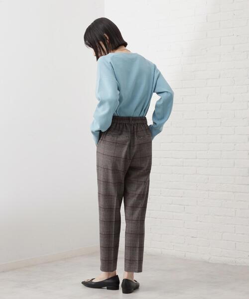 THE SHOP TK (ザ ショップ ティーケー )の「【着丈選べる/XS~XLサイズ】あったか裏起毛テーパードパンツ(その他パンツ・レディース・ダークブラウン系1/チャコールグレー/ブラック/アイボリー・03/02/01/14/13/10/11/12)」の15枚目の写真