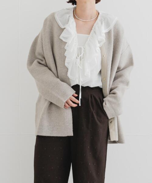 セール】F by ROSSO ハミルトン接結ニットコート（その他アウター