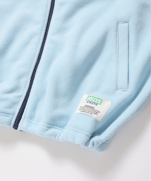 DISCUS ATHLETIC（ディスカス　アスレチック）の「【DISCUS ATHLETIC/ディスカス アスレチック】フリースフルZIPベスト（その他アウター・レディース・アイボリー/ブラック/サックスブルー/マルチ/その他・MEDIUM/LARGE）」の13枚目の写真