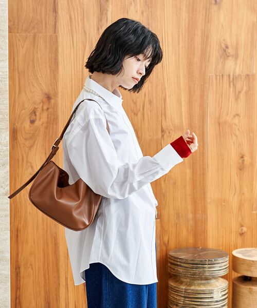 FREAK'S STORE(フリークスストア)の「50 ブロードシャツ(シャツ/ブラウス・レディース・ホワイト/その他13/ネイビー・フリ-)」の13枚目の写真