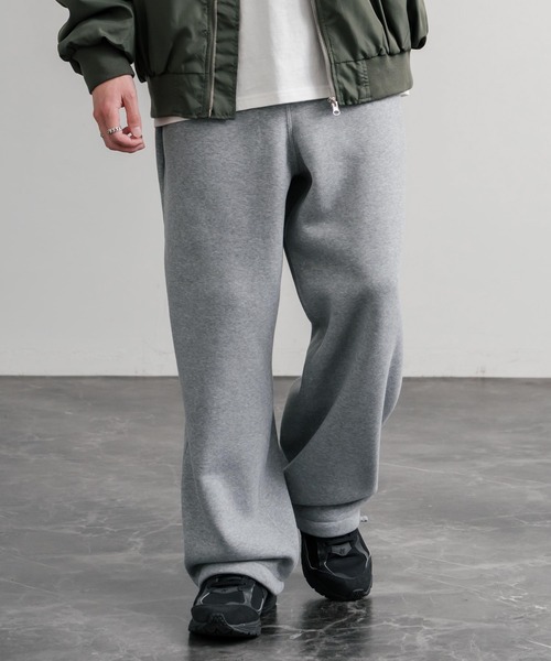 Rocky Monroe（ロッキーモンロー）の「ヘビーウェイト裏起毛ハイウエストワイドイージースウェットパンツ（スウェットパンツ・メンズ・オートミール/バーガンディー/チャコールグレー/杢グレー/ブラック・M/L/LL）」の20枚目の写真