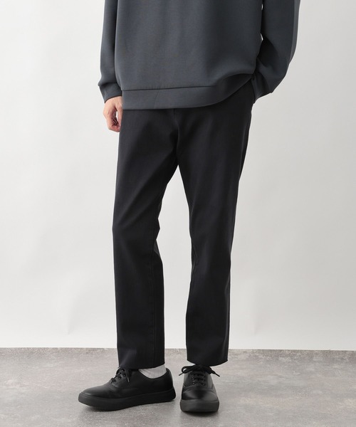 GLOBAL WORK（グローバルワーク）の「スゴラクストレッチスリムパンツ+WARM/576425（その他パンツ・メンズ・ダークネイビー/ブラック系/ネイビー/ブラック/グレイッシュベージュ/チャコールグレー・X-SMALL/SMALL/MEDIUM/LARGE/X-LARGE/XX-LARGE/M-Long/XL-Long/L-Long/S-Long/3XL）」の3枚目の写真