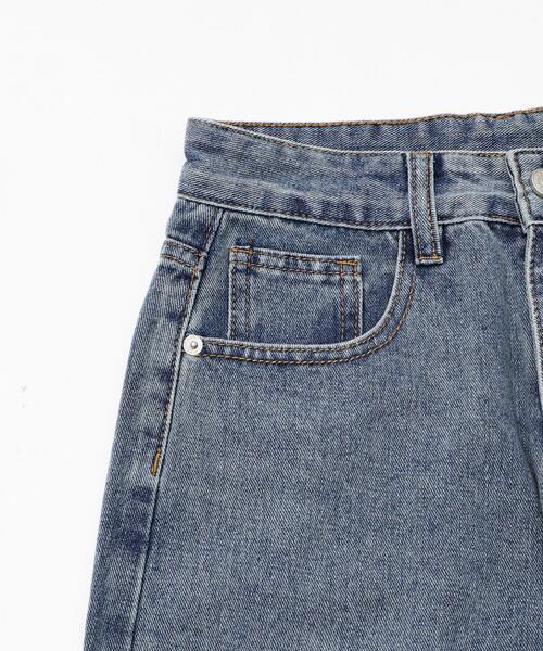 WOND(ウォンド)の「WOND/グラフィックストレートデニム(デニムパンツ・レディース・インディゴブルー・SMALL/MEDIUM)」の10枚目の写真