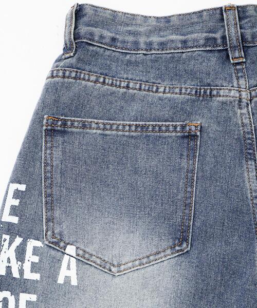 WOND(ウォンド)の「WOND/グラフィックストレートデニム(デニムパンツ・レディース・インディゴブルー・SMALL/MEDIUM)」の12枚目の写真