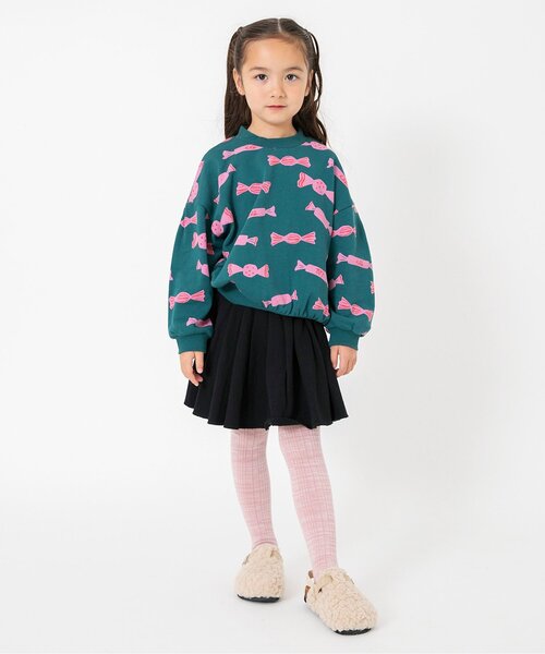 BREEZE(ブリーズ)の「【ジュニア対応】インパンツ付きプリーツスカート(スカート・キッズ・ブラック/グレー/エンジ・80/120/130/140/110/90/100)」の21枚目の写真