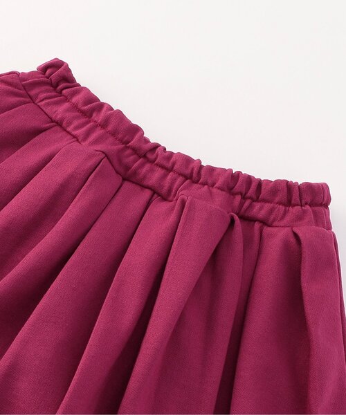 BREEZE(ブリーズ)の「【ジュニア対応】インパンツ付きプリーツスカート(スカート・キッズ・ブラック/グレー/エンジ・80/120/130/140/110/90/100)」の6枚目の写真