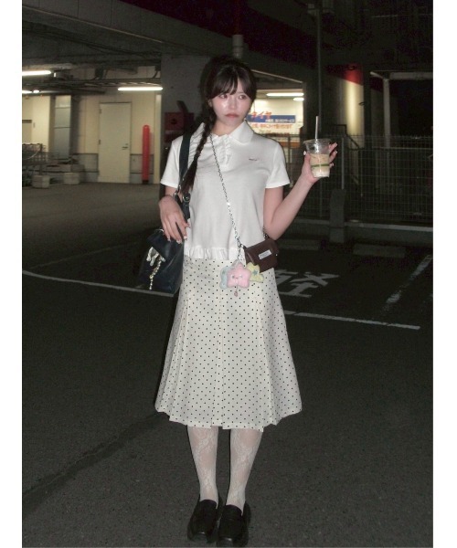 Smyeon(スミョン)の「Antique lace tights/アンティークタッチレースタイツ(タイツ/ストッキング・レディース・ホワイト・FREE)」の8枚目の写真