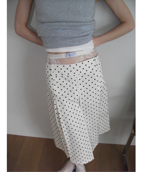 Smyeon(スミョン)の「Antique lace tights/アンティークタッチレースタイツ(タイツ/ストッキング・レディース・ホワイト・FREE)」の14枚目の写真
