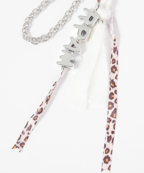 repipi armario（レピピ アルマリオ）の「ジャラジャラロングチャーム（チャーム・キッズ・ブラック/ホワイト/ピンク系その他・ONESIZE/FREE）」の5枚目の写真