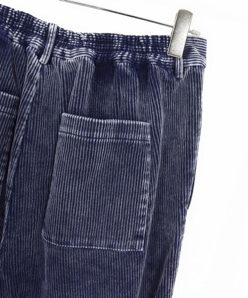 mp14288-フェード加工コーデュロイバルーンテーパードパンツ（その他