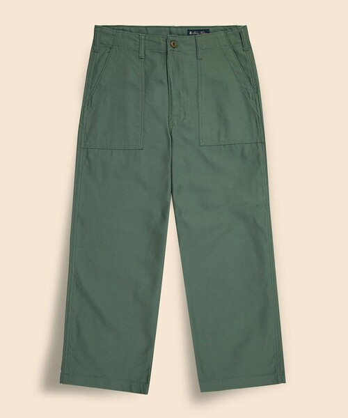 BROOKS BROTHERS（ブルックスブラザーズ）の「Brooks Brothers×GUNG HO　コットン　ファティーグ　トラウザーズ　Made in USA（チノパンツ・メンズ・グリーン/ホワイト・32inch/34inch/36inch）」の13枚目の写真