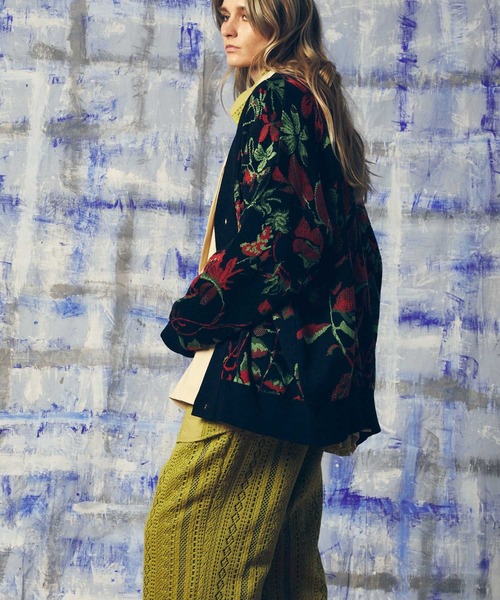 MAISON SPECIAL(メゾンスペシャル)の「ニットカーディガン(カーディガン/ボレロ・メンズ・ブラック・1)」の6枚目の写真