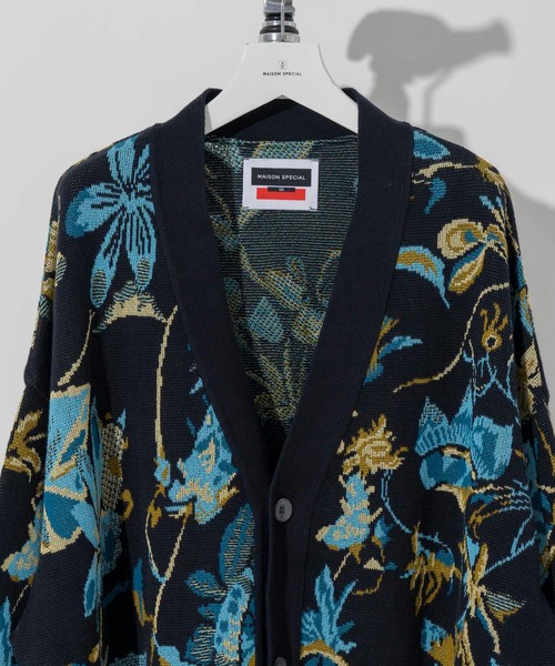 MAISON SPECIAL(メゾンスペシャル)の「ニットカーディガン(カーディガン/ボレロ・メンズ・ブラック・1)」の7枚目の写真