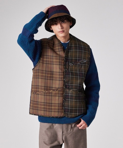 Paul Smith Loves Barbour タータンチェックベスト　36 Paul Smith｜ウィメンズ 