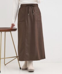 Cutie Blonde | やわらかレザー調ナロースカート(スカート)