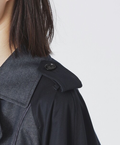 LOVELESS（ラブレス）の「ブロッキングトレンチコート（トレンチコート・レディース・ブルー系その他7・36/34）」の13枚目の写真