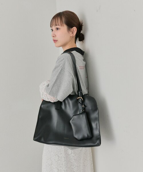 mystic（ミスティック）の「【@sktnnm企画】ステッチラインボストンBAG