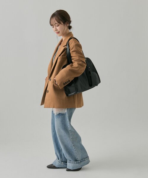 セール】【@sktnnm企画】ステッチラインボストンBAG（トートバッグ