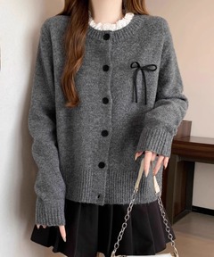Crewneck Botton Vest（ベスト）｜anuke（アンヌーク）のファッション