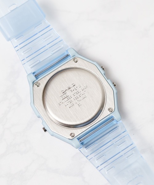 CASIO(カシオ)の「【RES】【CASIO(カシオ)】クリア デジタル(デジタル腕時計・メンズ・ホワイト/ピンク/ブルー・FREE)」の10枚目の写真