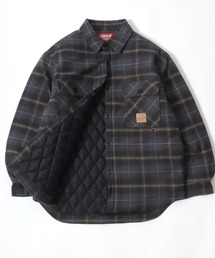 COLEMAN（コールマン）の「2025AW Coleman/コールマン ビエラ起毛 ロゴ刺繍  薄中綿 裏キルトチェックジャケット（ブルゾン・メンズ）」